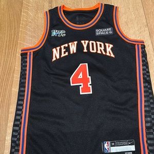Derrick rose New York Knicks jersey. Size kids medium. Nba 75 anniversary jersey